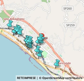 Mappa Via Alfredo Micoloni, 84133 Salerno SA, Italia (0.96842)