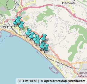 Mappa Via Alfredo Micoloni, 84133 Salerno SA, Italia (1.50545)