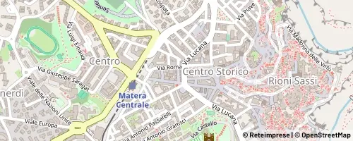 Mappa Matera