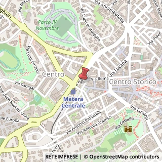 Mappa Piazza Giacomo Matteotti, 75100 Matera MT, Italia, 75100 Matera, Matera (Basilicata)
