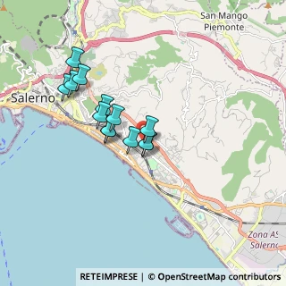 Mappa Via John Fitzgerald Kennedy, 84132 Salerno SA, Italia (1.53769)