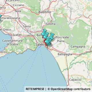 Mappa Via John Fitzgerald Kennedy, 84132 Salerno SA, Italia (24.41333)