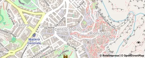 Mappa Matera