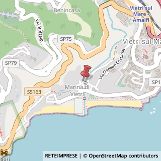 Mappa Via Giuseppe Pellegrino, 84, 84019 Vietri sul Mare, Salerno (Campania)