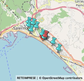 Mappa Via Alfredo de Crescenzo, 84127 Salerno SA, Italia (1.10727)