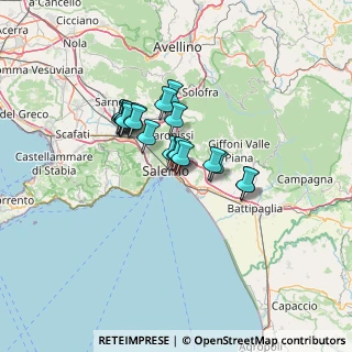 Mappa Via Alfredo de Crescenzo, 84127 Salerno SA, Italia (10.137)