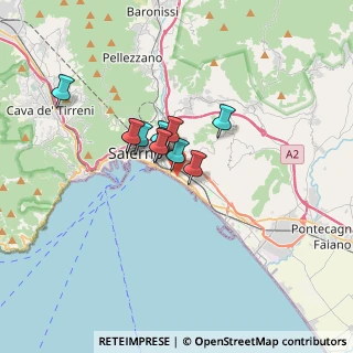 Mappa Via Alfredo de Crescenzo, 84127 Salerno SA, Italia (2.26182)