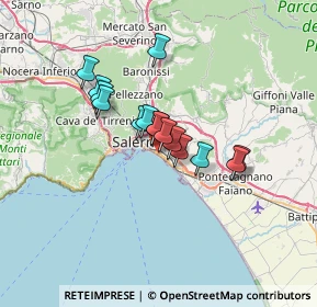 Mappa Via Alfredo de Crescenzo, 84127 Salerno SA, Italia (4.988)