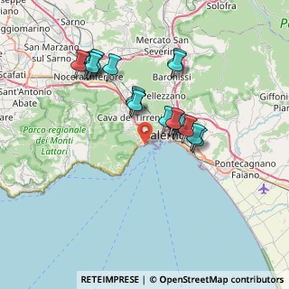 Mappa Via Cristoforo Colombo, 84019 Vietri Sul Mare SA, Italia (7.01611)