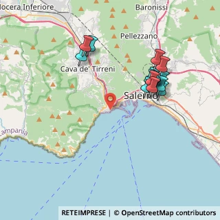 Mappa Via Cristoforo Colombo, 84019 Vietri Sul Mare SA, Italia (4.14667)