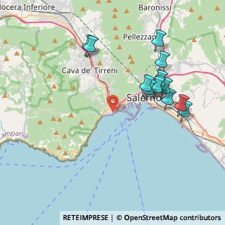 Mappa Via Cristoforo Colombo, 84019 Vietri Sul Mare SA, Italia (4.43)