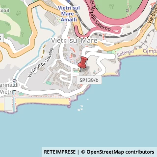 Mappa Via Giuseppe Mazzini, 198, 84019 Vietri sul Mare, Salerno (Campania)