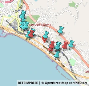 Mappa Via Roberto Santamaria, 84133 Salerno SA, Italia (0.8765)