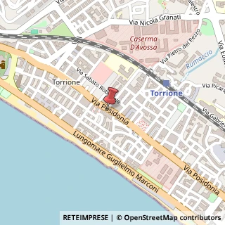 Mappa Via Posidonia, 46, 84100 Salerno, Salerno (Campania)