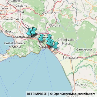 Mappa Via XX Settembre, 84127 Salerno SA, Italia (9.58273)
