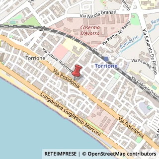 Mappa Via Posidonia, 141, 84128 Salerno, Salerno (Campania)