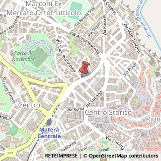Mappa Via Lupo Protospata, 48, 75100 Matera, Matera (Basilicata)