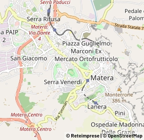Mappa 75100 Matera MT, Italia (0.842)