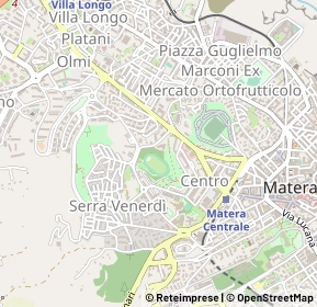 Mappa 75100 Matera MT, Italia (0.37)