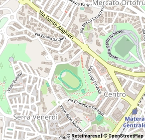 Mappa 75100 Matera MT, Italia (0.1805)