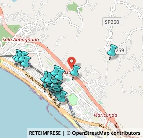 Mappa Via S. Nicola di Pastena, 84133 Salerno SA, Italia (1.026)