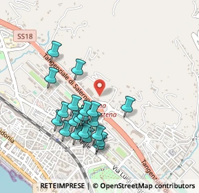 Mappa Via S. Nicola di Pastena, 84133 Salerno SA, Italia (0.481)