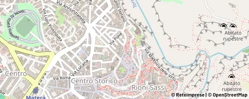 Mappa Matera