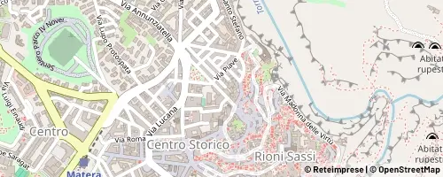 Mappa Matera