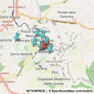 Mappa Via Tommaso Stigliani, 75100 Matera MT, Italia (0.50727)