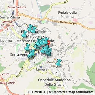 Mappa Via Tommaso Stigliani, 75100 Matera MT, Italia (0.744)