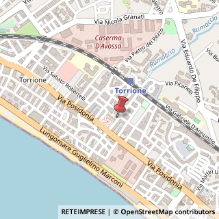 Mappa Via Roberto Santamaria,  11, 84133 Salerno, Salerno (Campania)