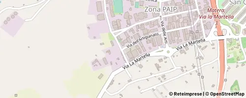 Mappa Matera