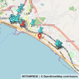 Mappa Via Nicola Maria Salerno, 84127 Salerno SA, Italia (1.4925)