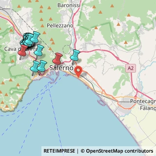 Mappa Via Nicola Maria Salerno, 84127 Salerno SA, Italia (6.3455)