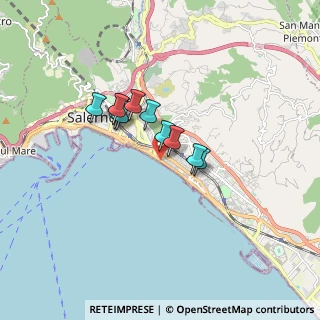 Mappa Via Nicola Maria Salerno, 84127 Salerno SA, Italia (1.24)