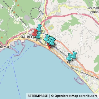 Mappa Via Nicola Maria Salerno, 84127 Salerno SA, Italia (1.12167)