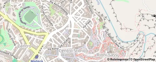 Mappa Matera
