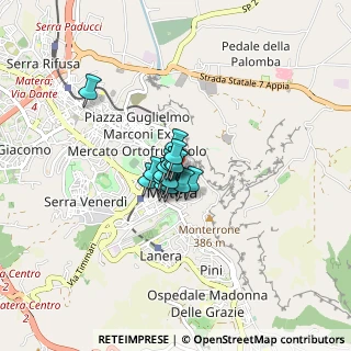 Mappa Recinto Mario Pagano, 75100 Matera MT, Italia (0.36125)