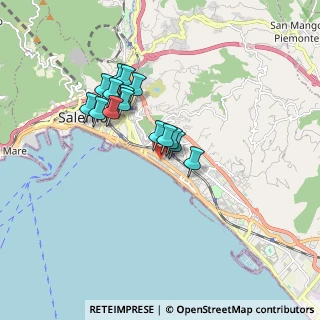 Mappa Via Giuseppe Centola, 84127 Salerno SA, Italia (1.48933)