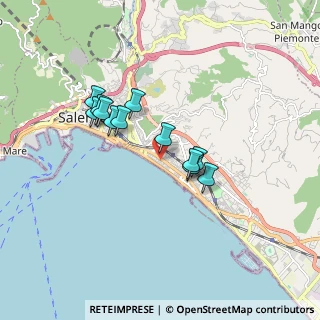 Mappa Via Giuseppe Centola, 84127 Salerno SA, Italia (1.50417)