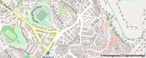 Mappa Matera