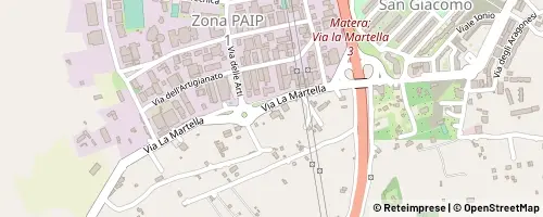 Mappa Matera