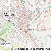 Mapa Matera