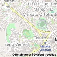 Mapa Matera