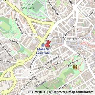 Mappa Via Francesco D'Alessio, 75100 Matera MT, Italia, 75100 Matera, Matera (Basilicata)