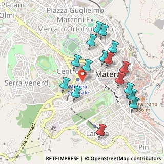 Mappa Via Francesco D'Alessio, 75100 Matera MT, Italia (0.5075)