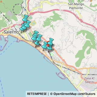 Mappa Via Beniamino Freda, 84132 Salerno SA, Italia (1.54923)