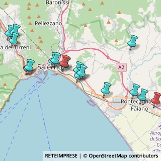 Mappa Via Beniamino Freda, 84132 Salerno SA, Italia (5.28667)