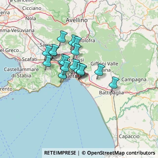Mappa Via Beniamino Freda, 84132 Salerno SA, Italia (10.33611)