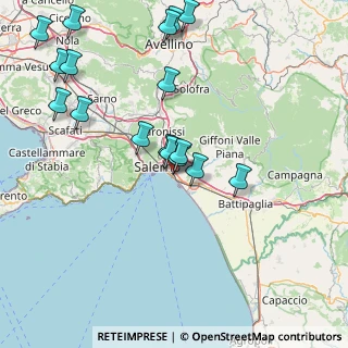 Mappa Via Beniamino Freda, 84132 Salerno SA, Italia (18.97765)
